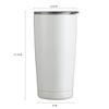 101 Stainless Steel Thermal Insulation Water Cup Vacuum 10oz Bingba Car Cup American Large Mouth Cold Insulation Beer Cup