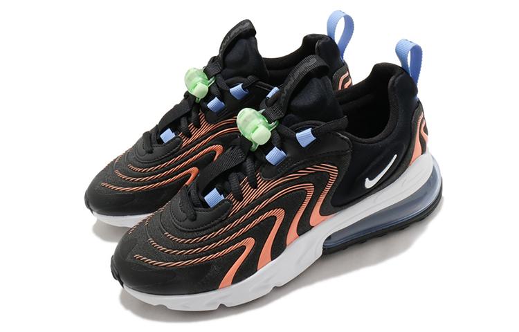 Nike Air Max 270 React Eng 'Black Orange' Women's CW8605-001