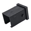Black Diameter Plastic Square Tube Sleeve Easy To Use And Install