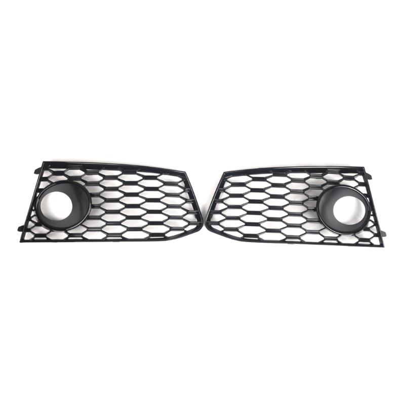 4G8807682G Automotive Accessories Bumper Fog Lamp Grille Trim for 14-18 4G8807681G Car Front Fog Light Grille Cover
