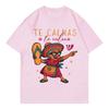 Du beruhigst dich oder ich beruhige dich Lustiges Cinco De Mayo Mexikanische Oma Grafik T-Shirts Unisex Damenbekleidung Y2k Modetrend T-Shirts