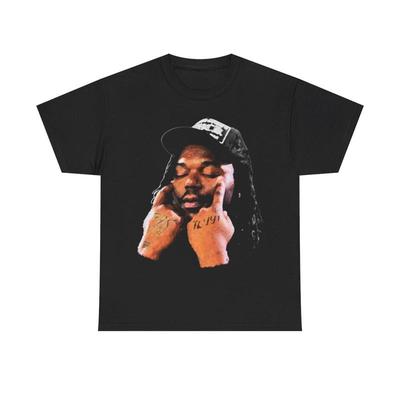 Lucki Inspired Hard Y2k 90s Hip-Hop Vibes Heavy Cotton Graphic Unisex T-Shirt