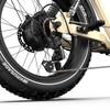 ONESPORT W77 Electric Bike - 48V 250W Motor, 90km Range, 20"x4.0" Tires, Hydraulic Brakes, Bluetooth Support for Urban Commute