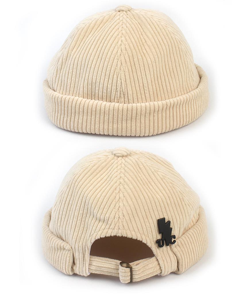 Yunibeosyeolkemiseuteuli Corduroy Ivory Watch Cap