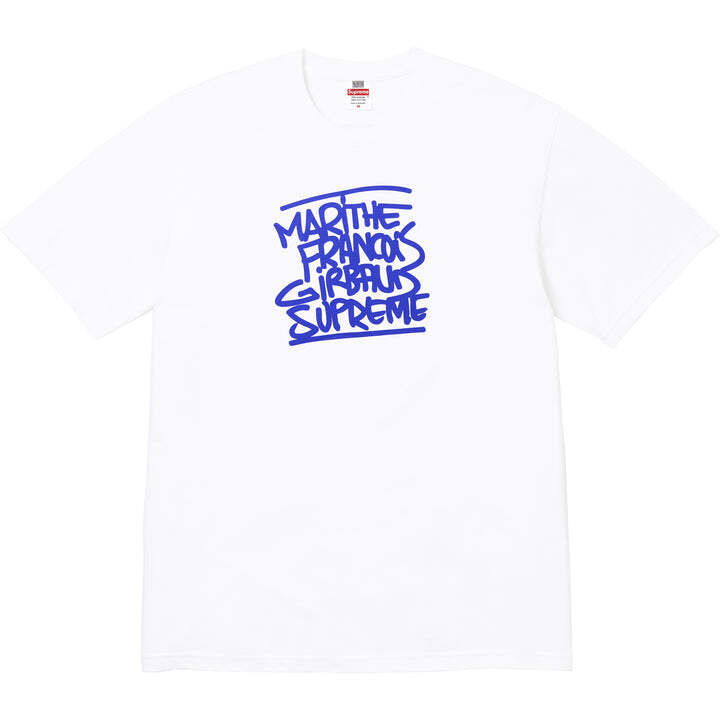Supreme Marithe Francois Girbaud Tee White M