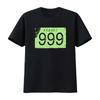 T-shirt de groupe punk 999 As8502 XL Vintage Légèrement Confortable Polyvalent Vêtements de designer Haut Pour le port quotidien Graphique