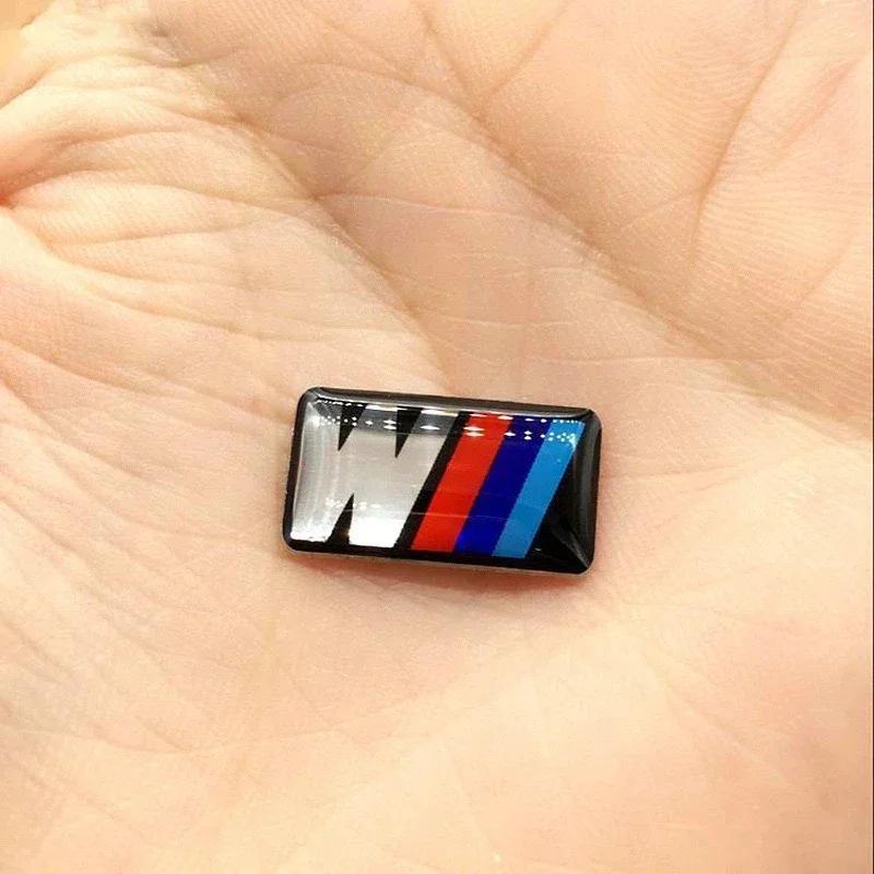 For BMW E60 2PCS 5PCS BMW E46 E39 E38 E90 E60 E36 F30 F20 M Logo Car Steering Wheel Wheel Center Emblem Badge Sticker Decal Styling