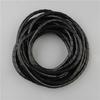 Tubo de Gestión de Cables en Espiral Blanco y Negro - 6 mm, 8 mm, 10 mm Protección de Arnés de Cables.