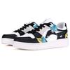 Li Ning Tianji Hawaii Plant Low top Skateboard Shoes Women's Black White AGCP362-15(TeamR-)