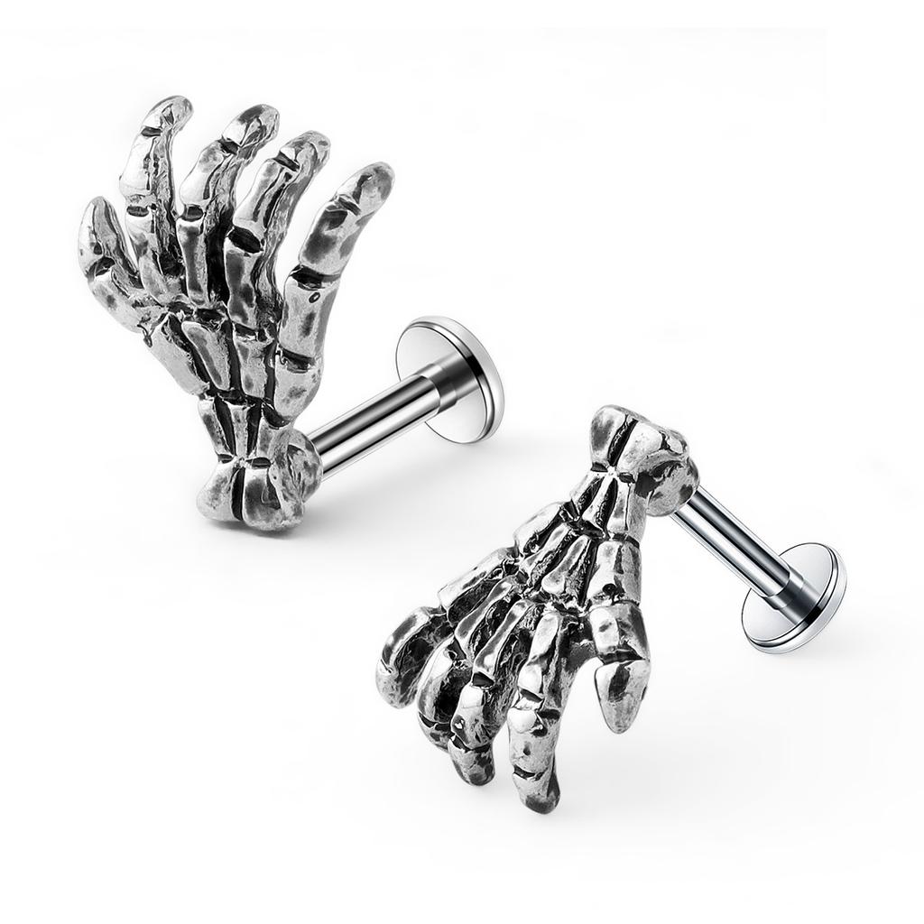 Lip Stud Claw Piercing Jewelry Accessories Unique Fashion Retro