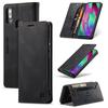 Premium Vintage Leather Wallet Case for Samsung Galaxy A40 - RFID Blocking, Flip Cover with Card Slots (4 Colors)