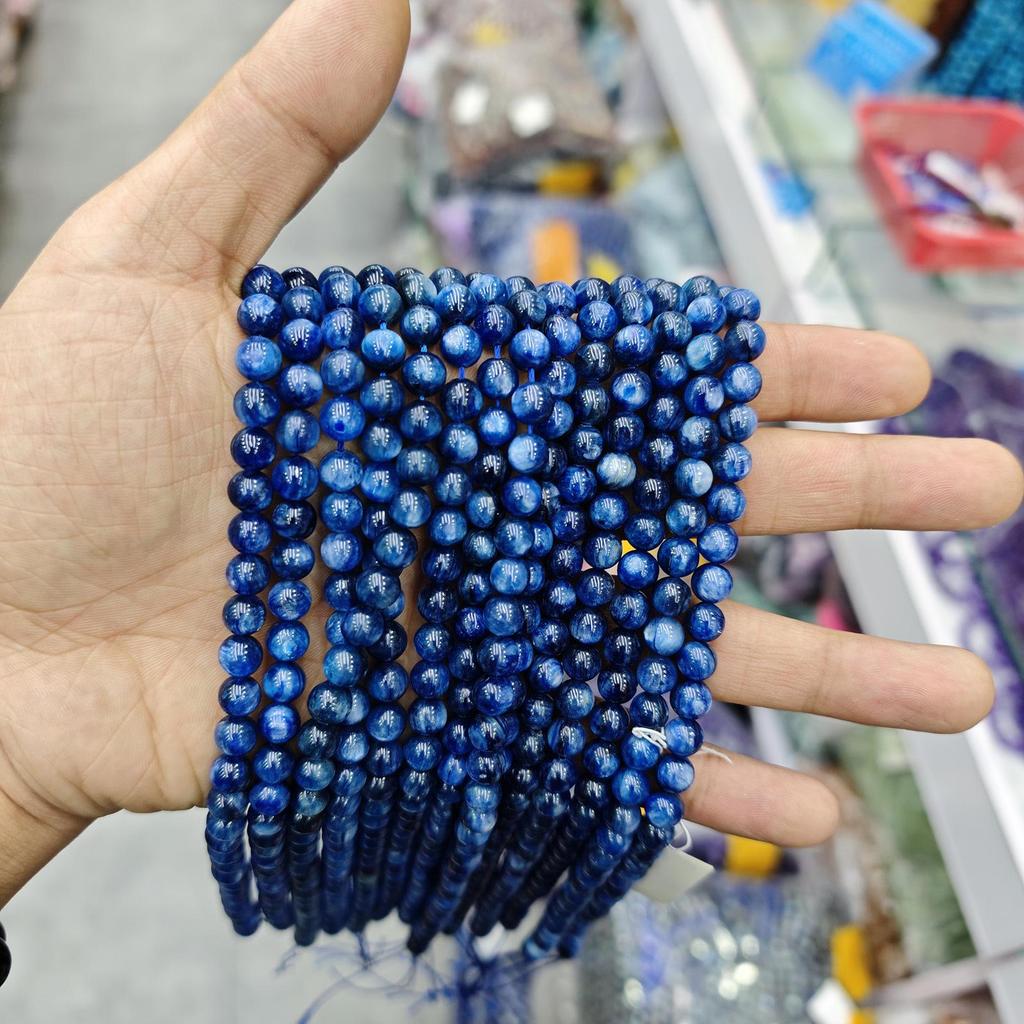 Blue Series Aquamarine & Blue Lace Agate Natural Stone Beads for DIY Jewelry