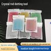 Crystal Dotting Pen & Glue Adjusting Stick, Nail Polish Cuticle Pusher, Manicure Tools for Press-On Nails.