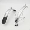 Folding Bike Mudguard Set Curved Front and Rear Cycle Fenders Complete Mudguards for