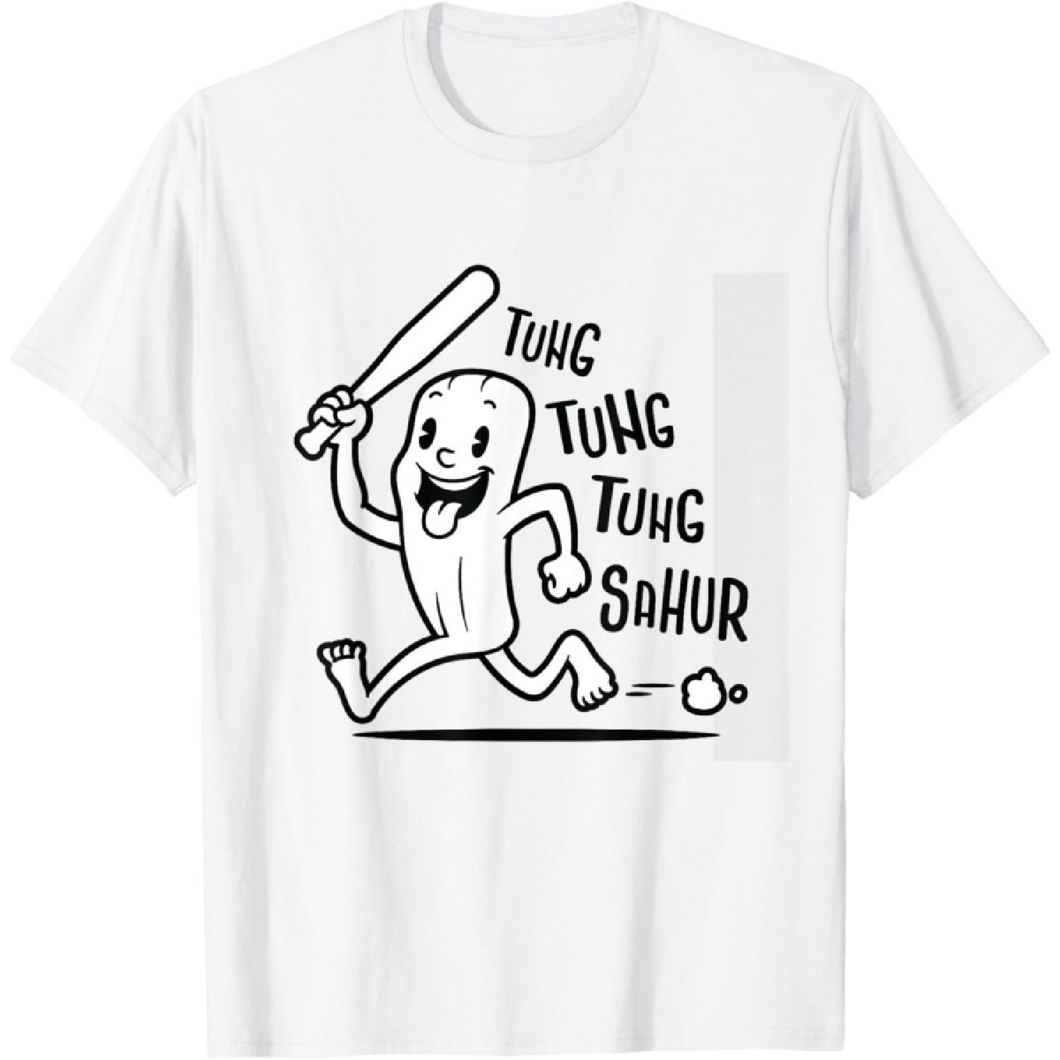 Funny Tung Tung Tung Sahur T-Shirt S