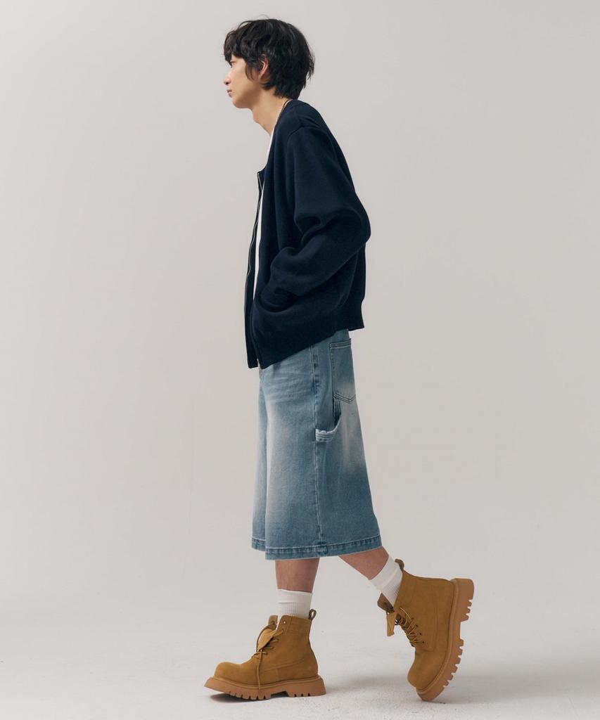 MINAV Southern Virginia Bermuda Denim Pants [Light Blue]