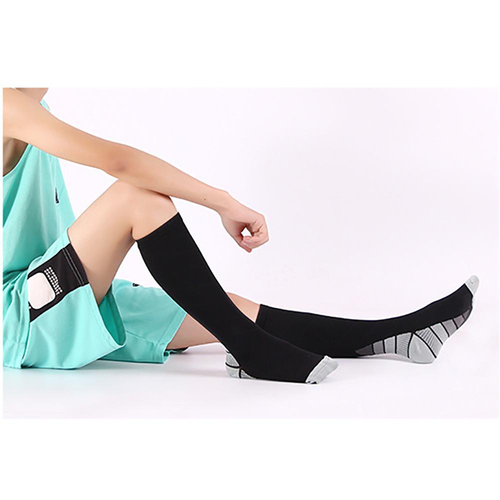 1 Pair Compression Socks 20-30 Mmhg - Men & Women - Running, Nurses, Shin Splints, Flight, Travel