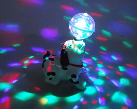 Smart Toys Baby Young Children'S Toys Electric Dog Innovation Dynamic Music Dance Rotate 360 Degrees Dream All Over The Sky