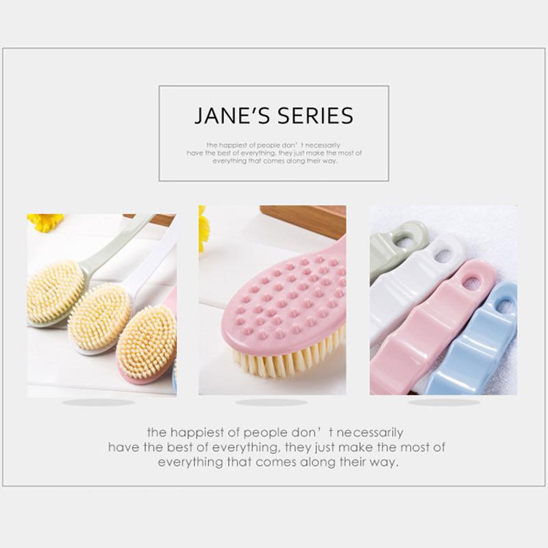 Baie Perie de baie cu maner lung Perie de frecat pentru masaj pentru piele Spate Corp Accesorii pentru baie