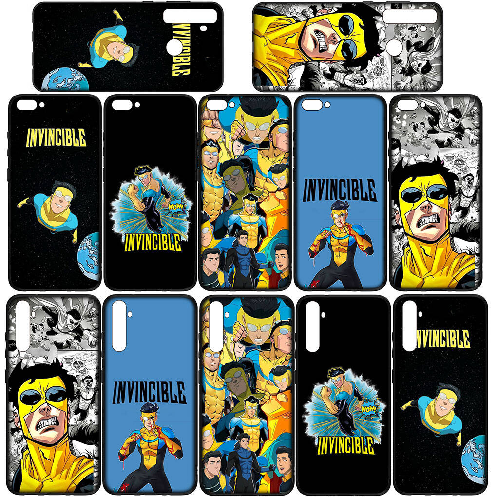 Phone Case for Samsung Galaxy S25 S23 S22 S24 Ultra FE A05 A06 A15 A16 A36 A37 A35 A54 A55 A56 A57 A25 A26 A53 A17 Funda I-Invincibles Collage Cover