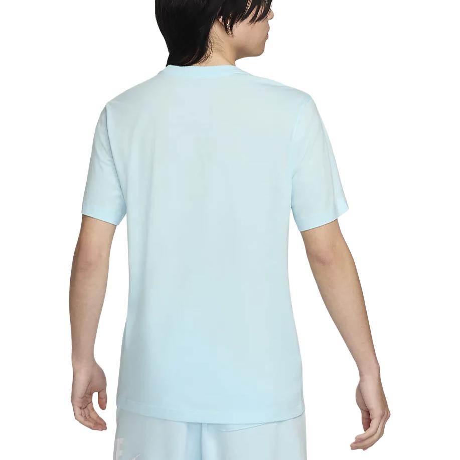 New Nike T Shirt Men's Glacier Blue FV3746-474