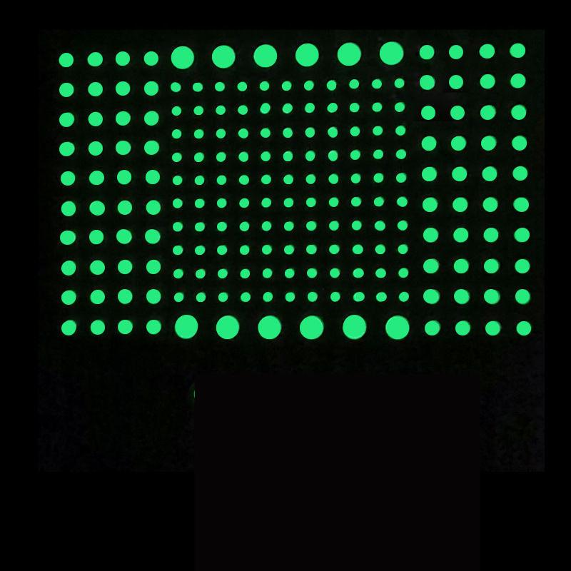 

Светящиеся 3D звезды в горошек Наклейка на стену для детской комнаты Спальня Украшение дома Светится в темноте Луна Наклейка Флуоресцентные наклейки «сделай сам» 1pcs