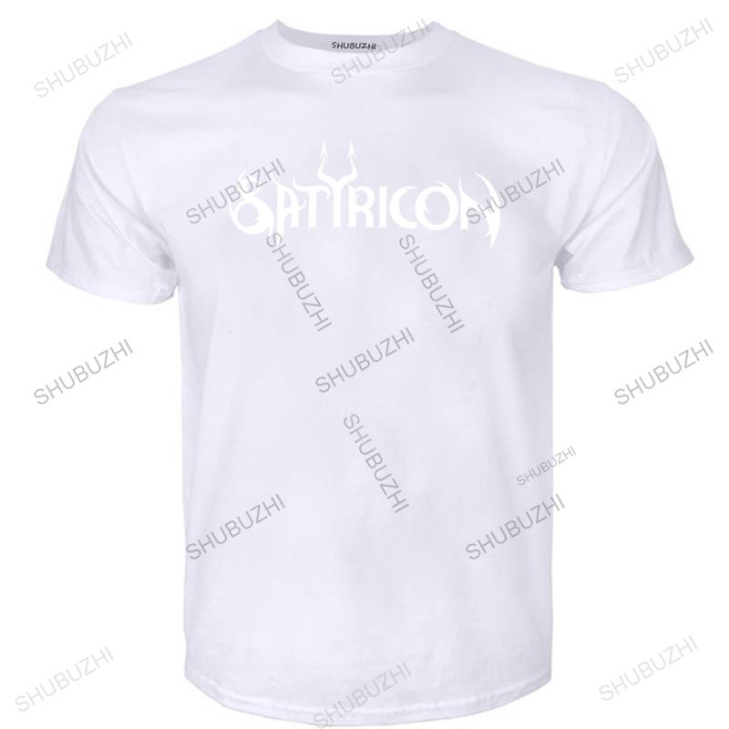 Fashion brand tshirt mens loose style tees funny t shirt men novelty tshirt Satyricon Logo Tshirt many color tops tee shirt
