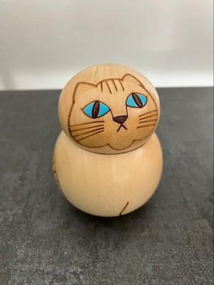 Lisa Larson Mia Cat Wooden Kokeshi box handmade Japan FS