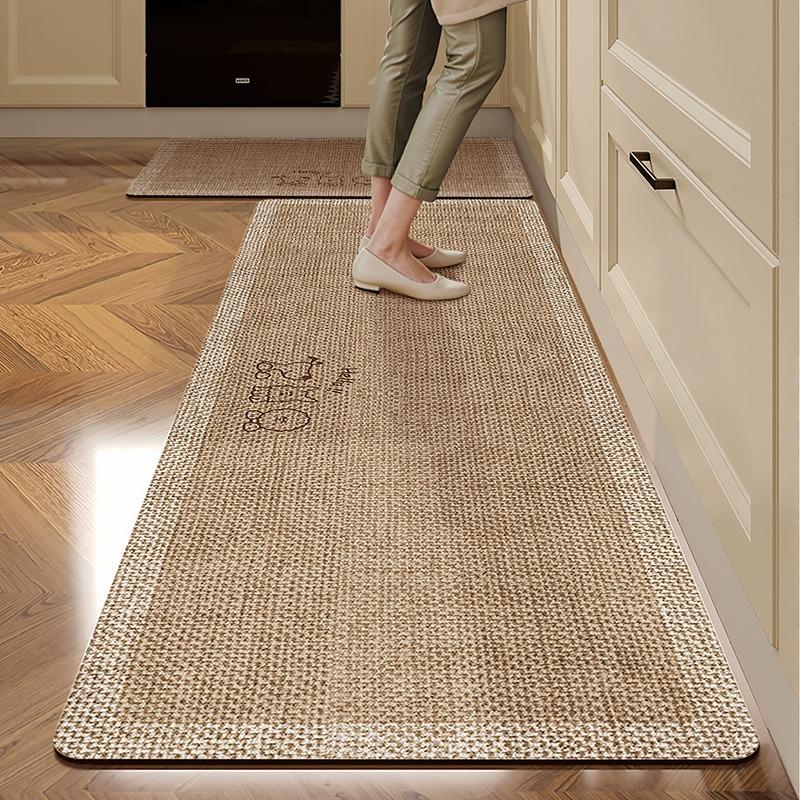 Kitchen Rug Super Absorbent Kitchen Mat For Floor Non-Slip Rugs Bathroom Mat Washable Kitchen Home Decoration Carpet