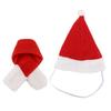 Small Animal Christmas Costume Christmas Scarf and Hat Set for Guinea  Chinchilla and Other Small