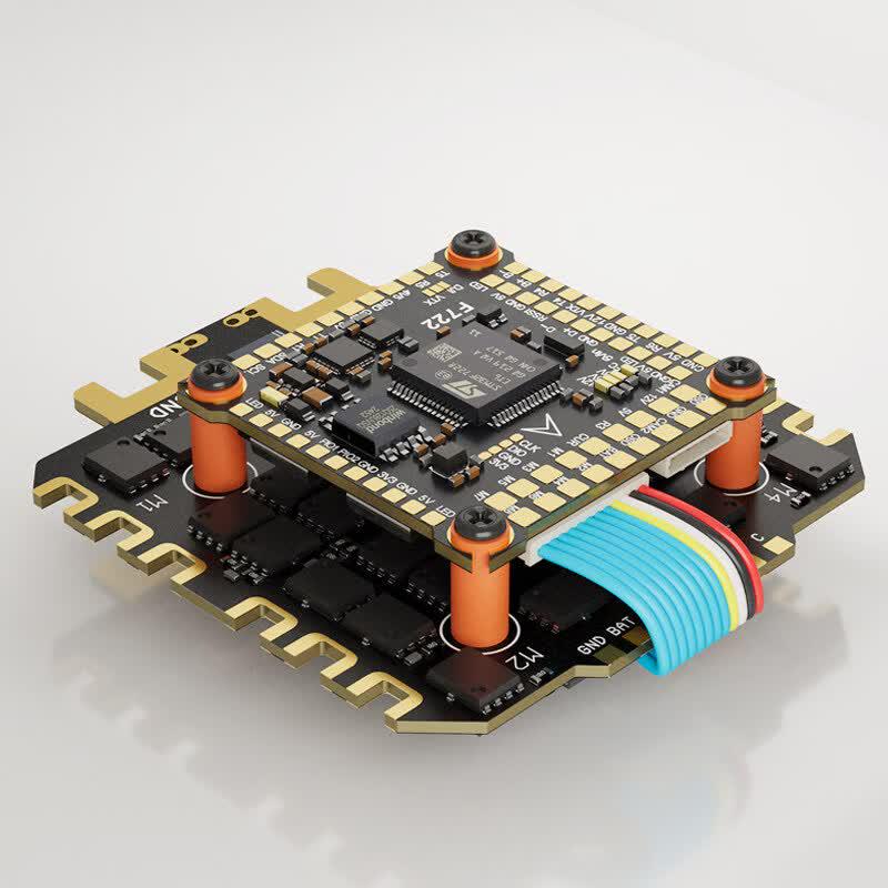 DAKEFPV F722 Flight Controller & 8S 80A 4-in-1 ESC Stack