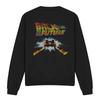 Back To The Future Unisex Adult Delorean Sweatshirt
