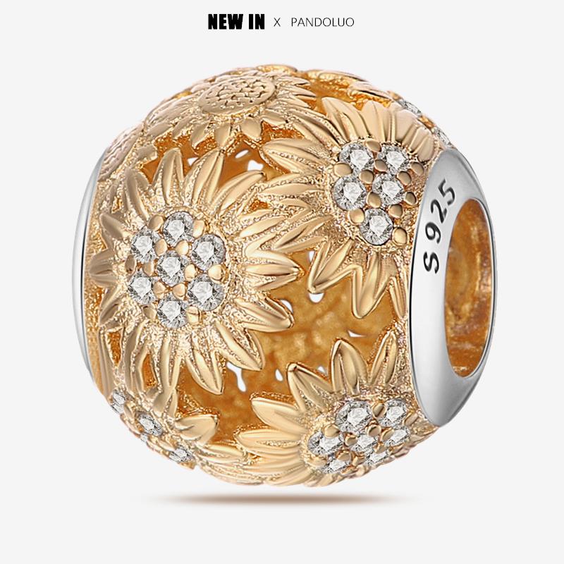 Brand Latest Arrival Yellow Series Animal Shape Charm Bead Component Bead Components Compatible With Pandach Authentic Original Bracelet High Quality
