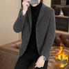 Men's Warm Woolen Suit Jacket - Autumn/Winter Edition