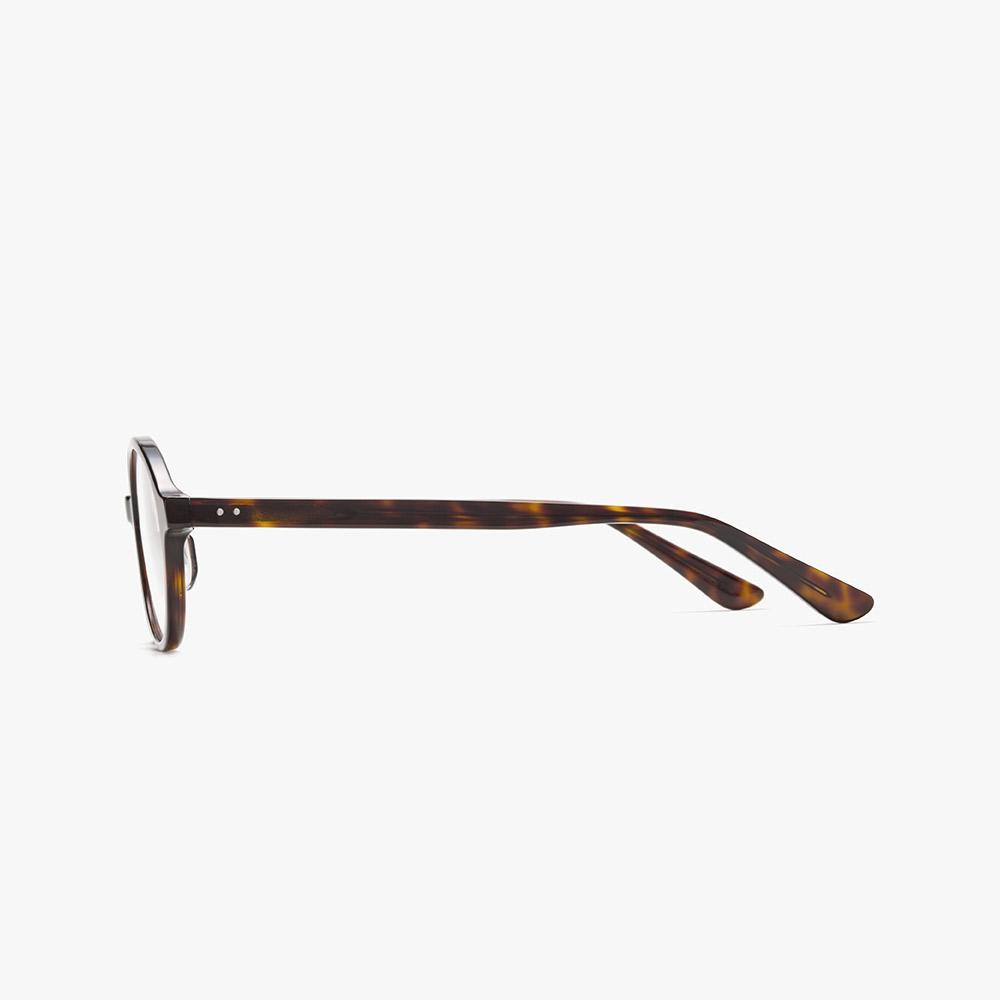 Lugobtikeol [Dunn] Oval Horn-Rimmed Eyeglass Frames (Lc5964 440 53)