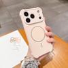 Apple 17 Pro Max Magnetic Anti-drop Phone Case with Frosted iPhone 16 Lens Film and iPhone 15 Protection