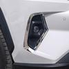 For -2025 Toyota RAV4 XA50 Hybrid Front Fog Light Trim Frame Lamp Eyebrow Cover Exterior Decoration Car Accessories