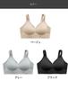 Maternity seamless nursing bra with front opening [Sweet Mommy] [Black/GM]