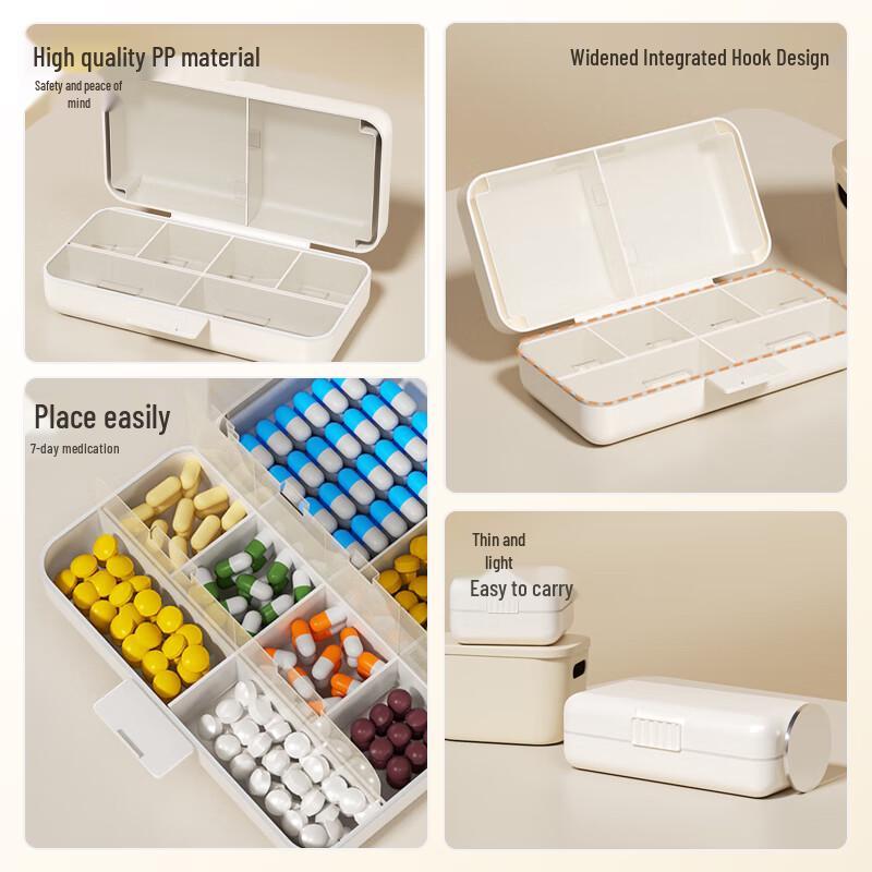 Jingdong Jingzao Portable Weekly Pill Organizer
