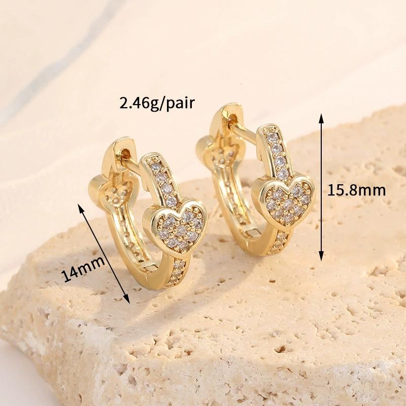 Mini Small Huggie Ear Bone Clip Ear Cuff Korean Fashion Gold Plated Triple Earring Set for Women for Gift