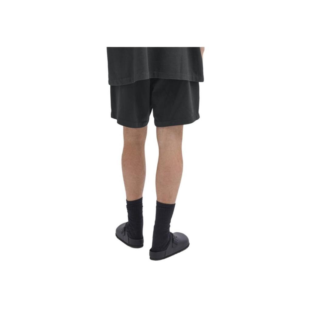 Fear of God Essentials Heavy Jersey Soccer Short Black Men Bottoms 160BT244160F