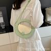 2025 new fashion high-end versatile handbag simple texture trendy shoulder bag Korean version women's bag