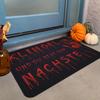 Horror Bloody Handprint Print Carpet Plush Flannel Rug Halloween Entryway Living Room Home Decor Area Rug Non Slip Floor Mat