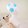 Soccer Themed Headgear Cap Comfortable Cotton Football Headpiece Washable For Adults Kids Sports Event Family Gathering