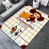 Cheburashka Carpet Rug for Living Room Bedroom Home Sofa Decoration,Kids play Nonslip Floor Mat