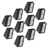 10Pcs Portable Billiard Supply Corrector Supply Accessory Pencil Sharpener Shapeblack