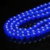 Cca 45 ks/sáček 8mm Přírodní Tmavě Modrý Chalcedon pro DIY Náhrdelník Náramek Příslušenství pro Výrobu Šperků