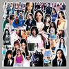 NewJeans Graffiti Stickers: 50 Mini Korean Star Support Cards for Phone Cases & Suitcases