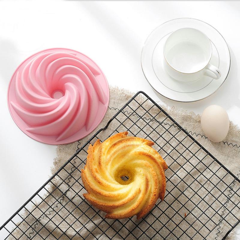 6 Inch Bakeware Cake Mold Household Steamable Silicone Bakeware Non-stick Round Kitchen Baking Tools