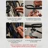 Universal Metal Rear Bike Rack For Mountain And Road Cycles With 55Lbs Load Capacity